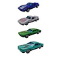 Carros Colección Carreras X 25 Autos Juguetes Niños Azul - Miniatura 2