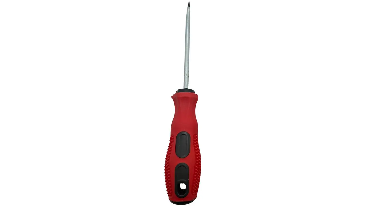 Set X 2U destornilladores plano estrella rojo punta metálica 1