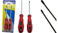 Set X 2U destornilladores plano estrella rojo punta metálica - Miniatura 2