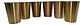Vasos Pocillo 300ml Acero Inoxidable X6und Utensilios Cocina - Miniatura 1