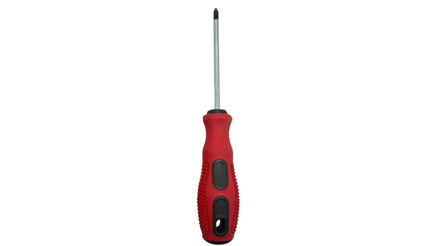 Set X 2U destornilladores plano estrella rojo punta metálica 4