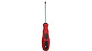 Set X 2U destornilladores plano estrella rojo punta metálica - Miniatura 4