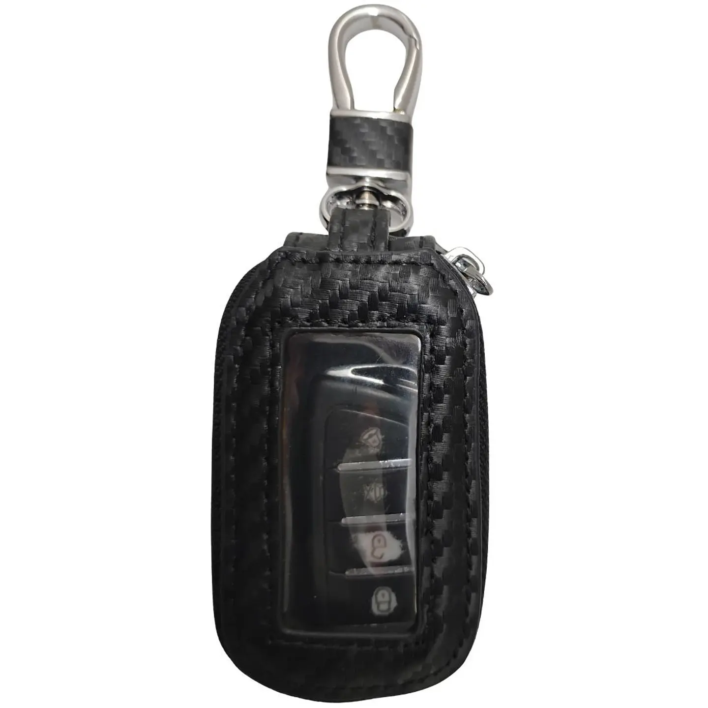 Protector Llave Control Carro Antigolpes Fibra Sintetica Negro 2