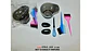 Kit De Brochas Para Teñir Cabello Mixer Peine Cuencos Orejas Multicolor - Miniatura 7