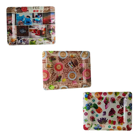 Bandeja Rectangular De Melamina Diseños Eventos 1