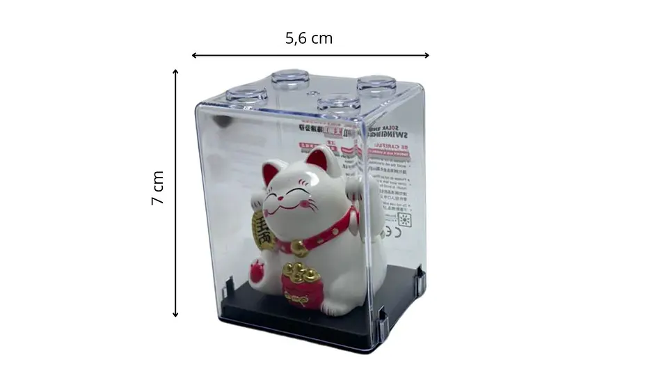 Gato De La Suerte Dorado De Colección Estilo Oriental Zenit 5