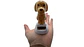Perro solar decorativo con cabeza móvil por energía solar - Miniatura 2