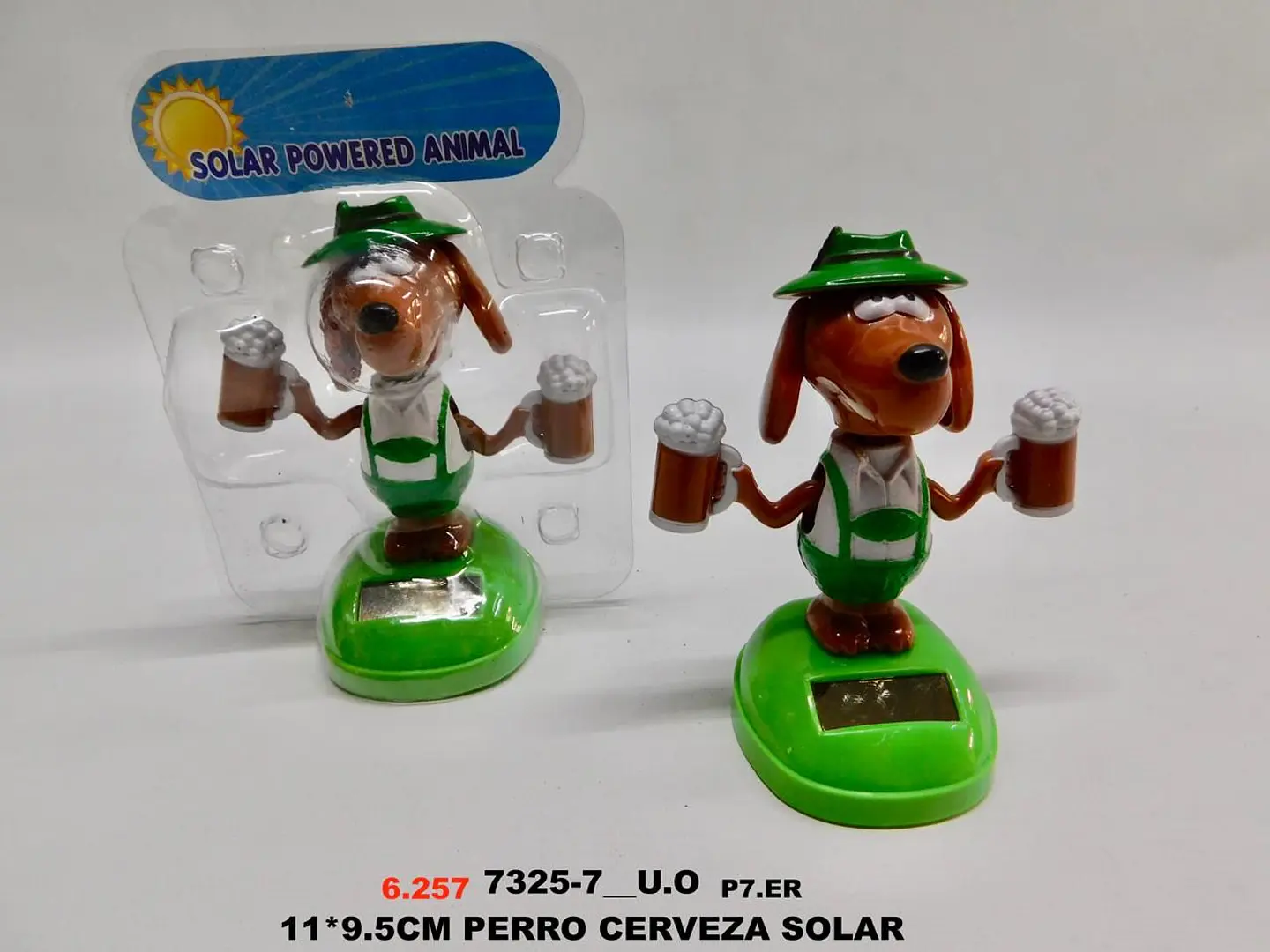 Perro solar decorativo con movimiento automático clasico 6