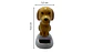 Perro solar decorativo con cabeza móvil por energía solar - Miniatura 5
