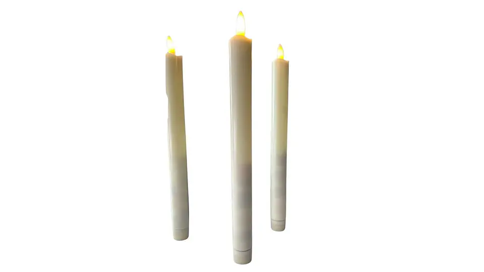 Velas decorativas con pila que alumbran para hogar por und 1