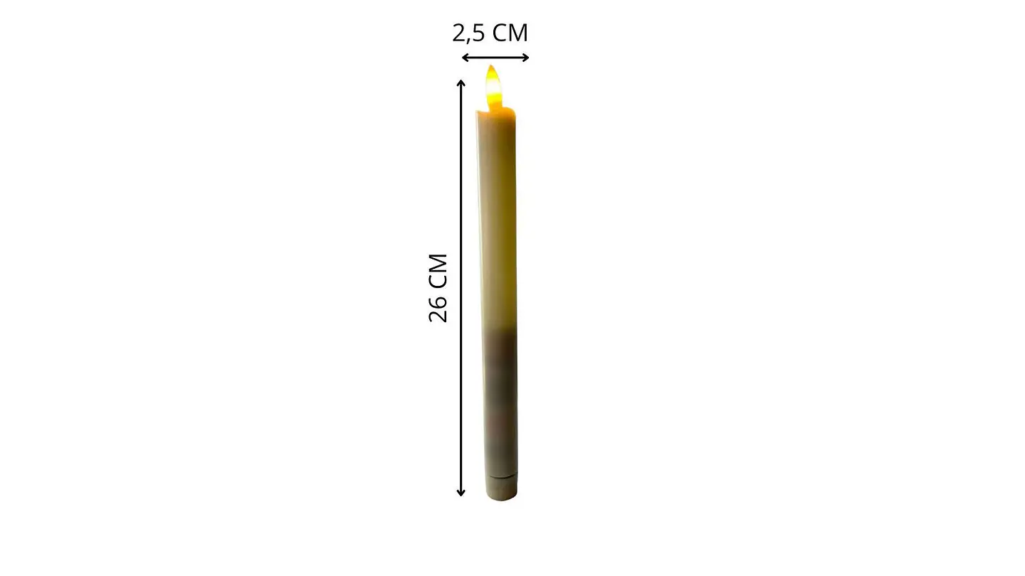 Velas decorativas con pila que alumbran para hogar por und 6