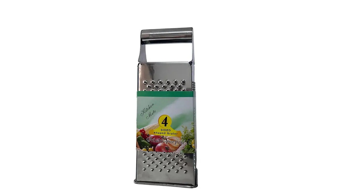 Rallador de acero inoxidable multiuso para cocina ergonomico 1