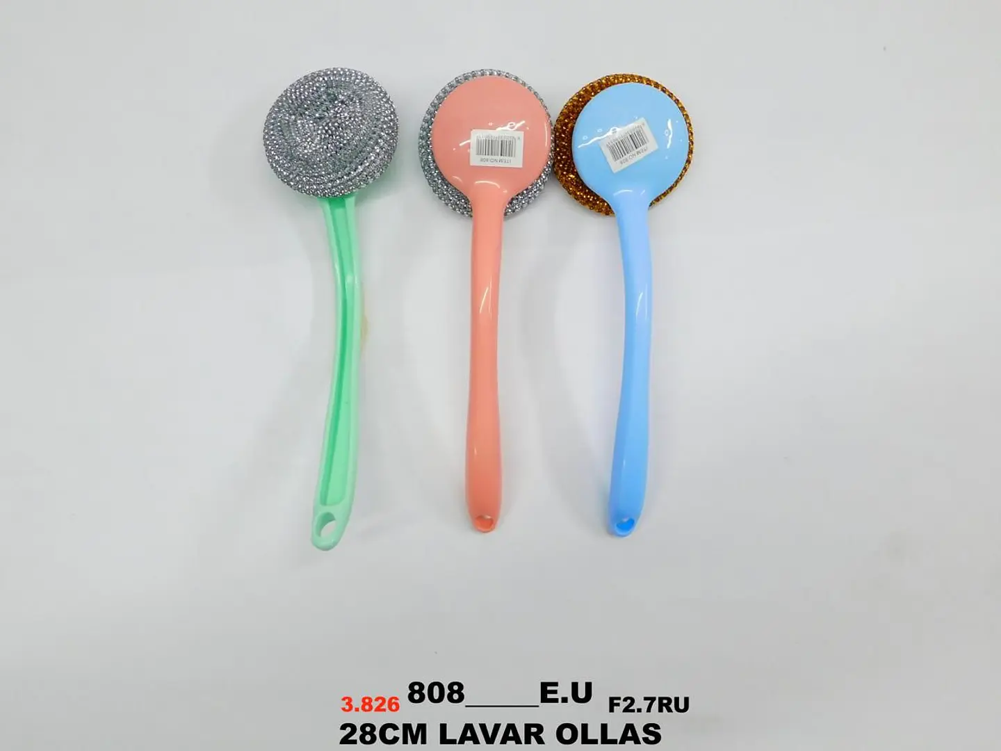 Lava ollas manual resistente ideal para limpieza profunda 5