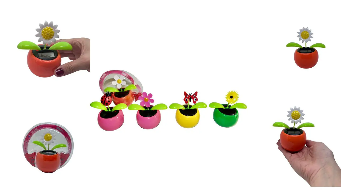Planta solar decorativa con movimiento suave para ambientar 3