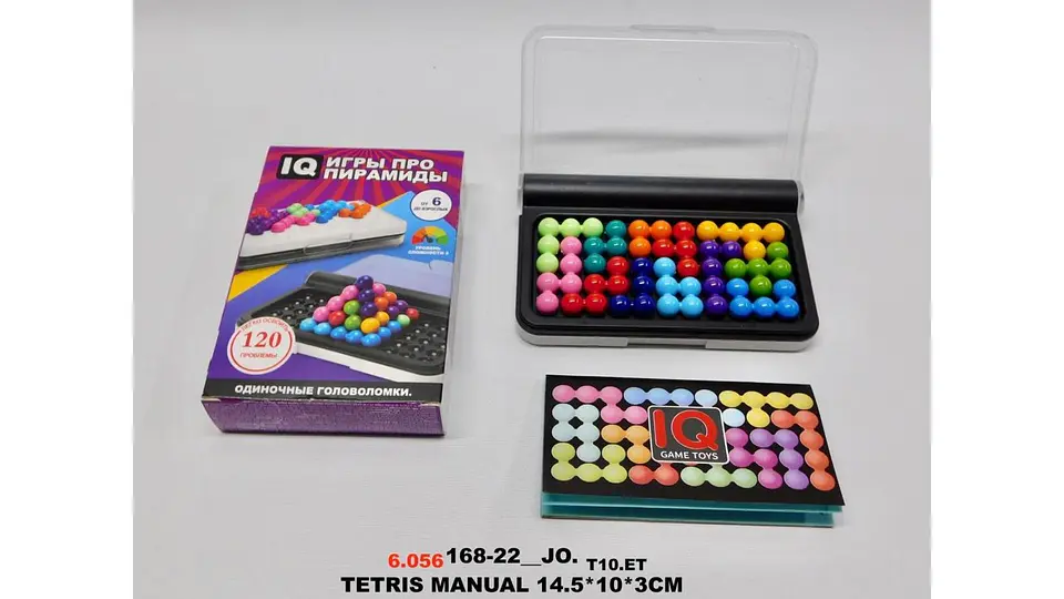 Juguetes Apilables 120 IQ Juego de mesa Portátil Ruso manual 7