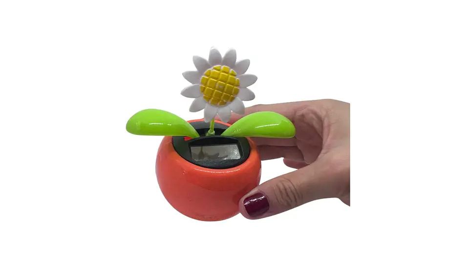 Planta solar decorativa con movimiento suave para ambientar 6