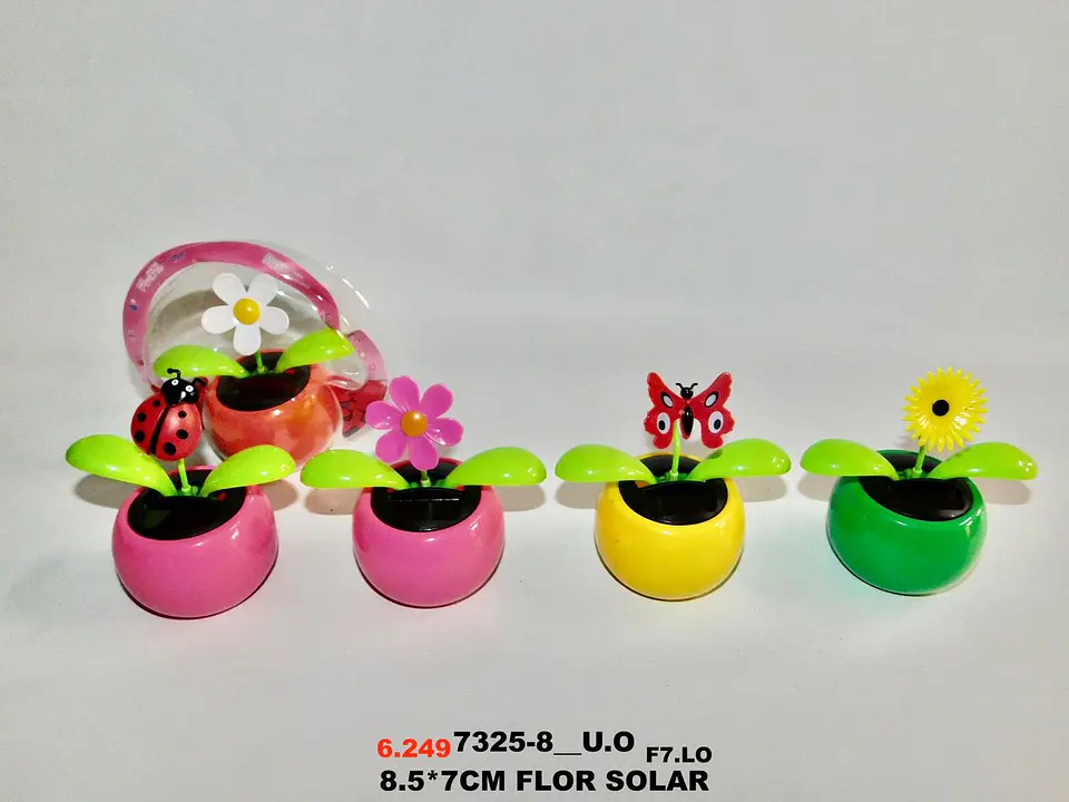 Planta solar decorativa con movimiento suave para ambientar 7