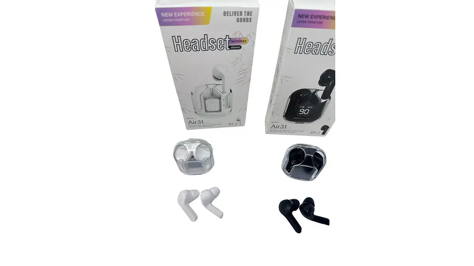 Audifonos inalambricos con estuche recargable y sonido pro 2