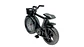 Reloj despertador decorativo modelo bicicleta clasica retrox - Miniatura 3