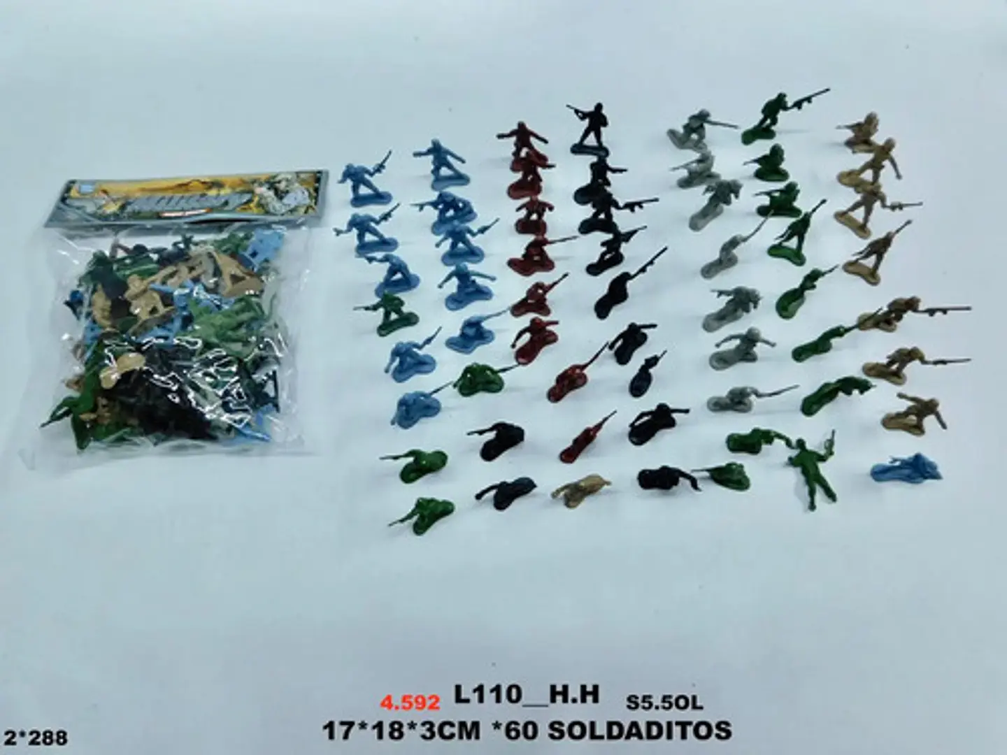 Soldados Militares Juguete Figuras Acción Juego Niños Maleta 2