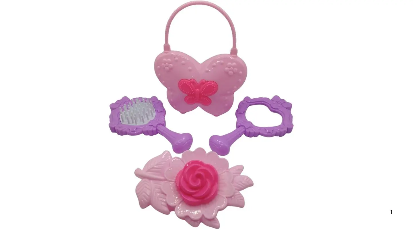 Set De Belleza Infantil Con Carrito 22 Piezas Juguete Niñas 2