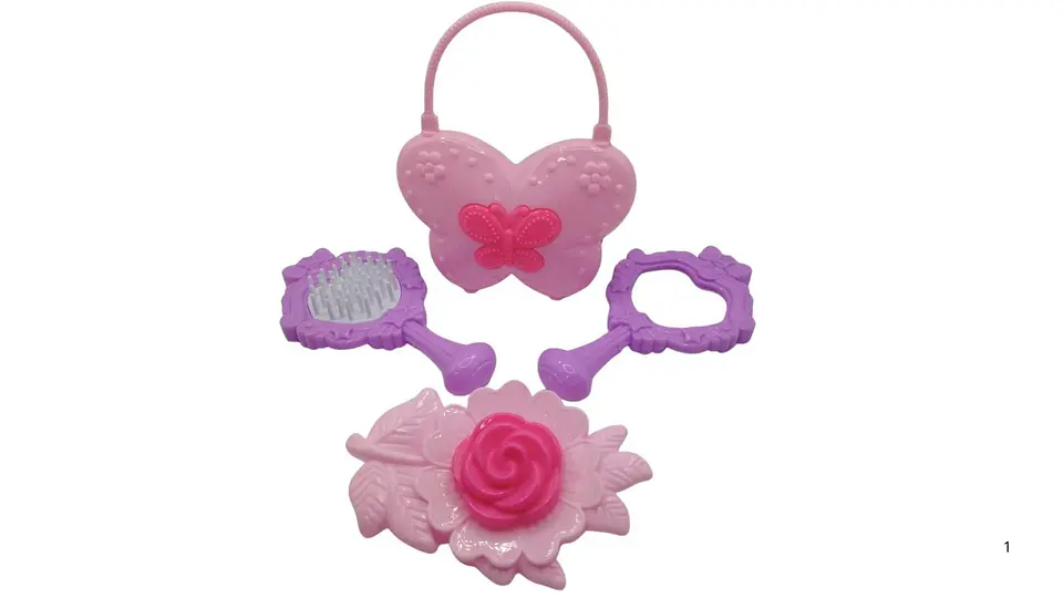 Set De Belleza Infantil Con Carrito 22 Piezas Juguete Niñas 2