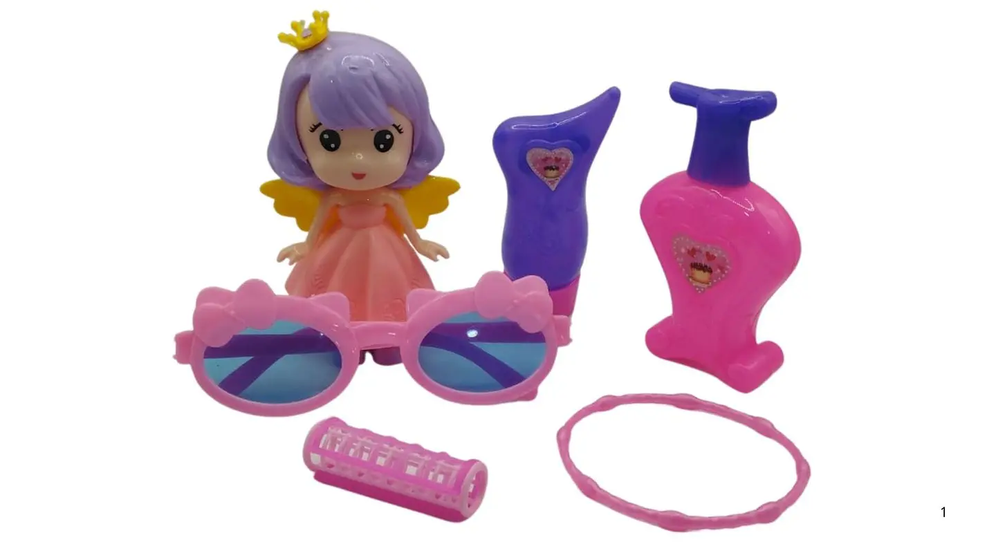 Set De Belleza Infantil Con Carrito 22 Piezas Juguete Niñas 6