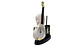 Reloj Despertador Violín Decorativo con Portalápiz Oficina - Miniatura 5