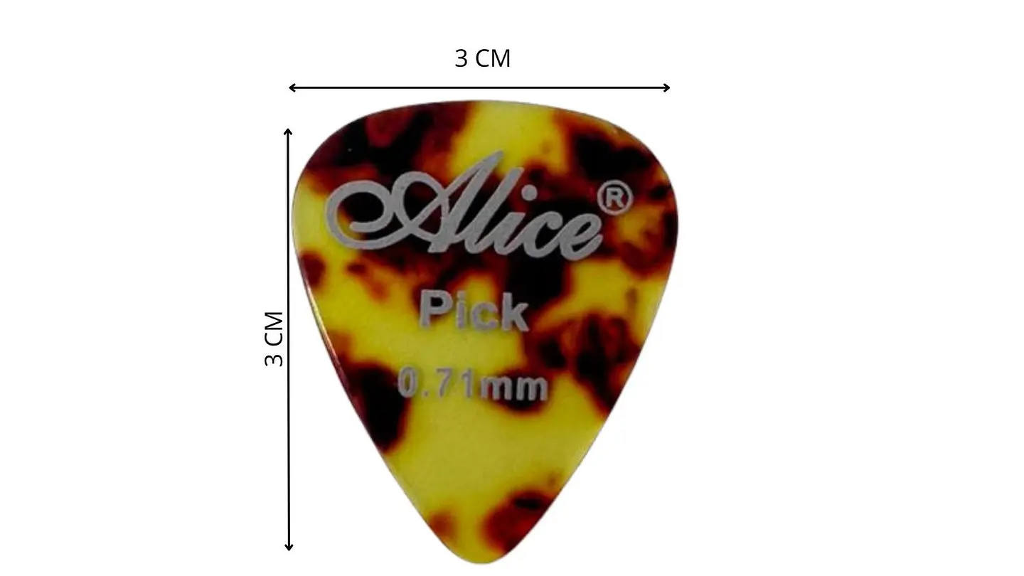 Púas Metálicas para Guitarra Multicolor Paquete de 24 Piezas 6