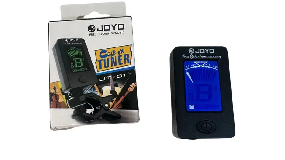 Afinador de Guitarra Digital Negro Preciso y Portátil Mini 1