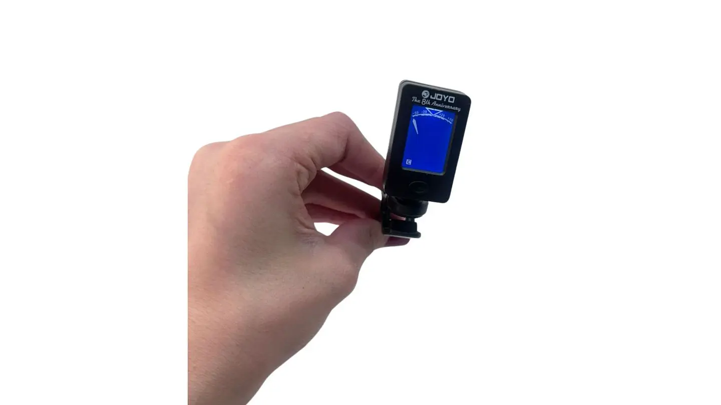 Afinador de Guitarra Digital Negro Preciso y Portátil Mini 3