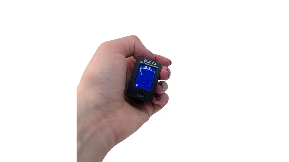 Afinador de Guitarra Digital Negro Preciso y Portátil Mini 4