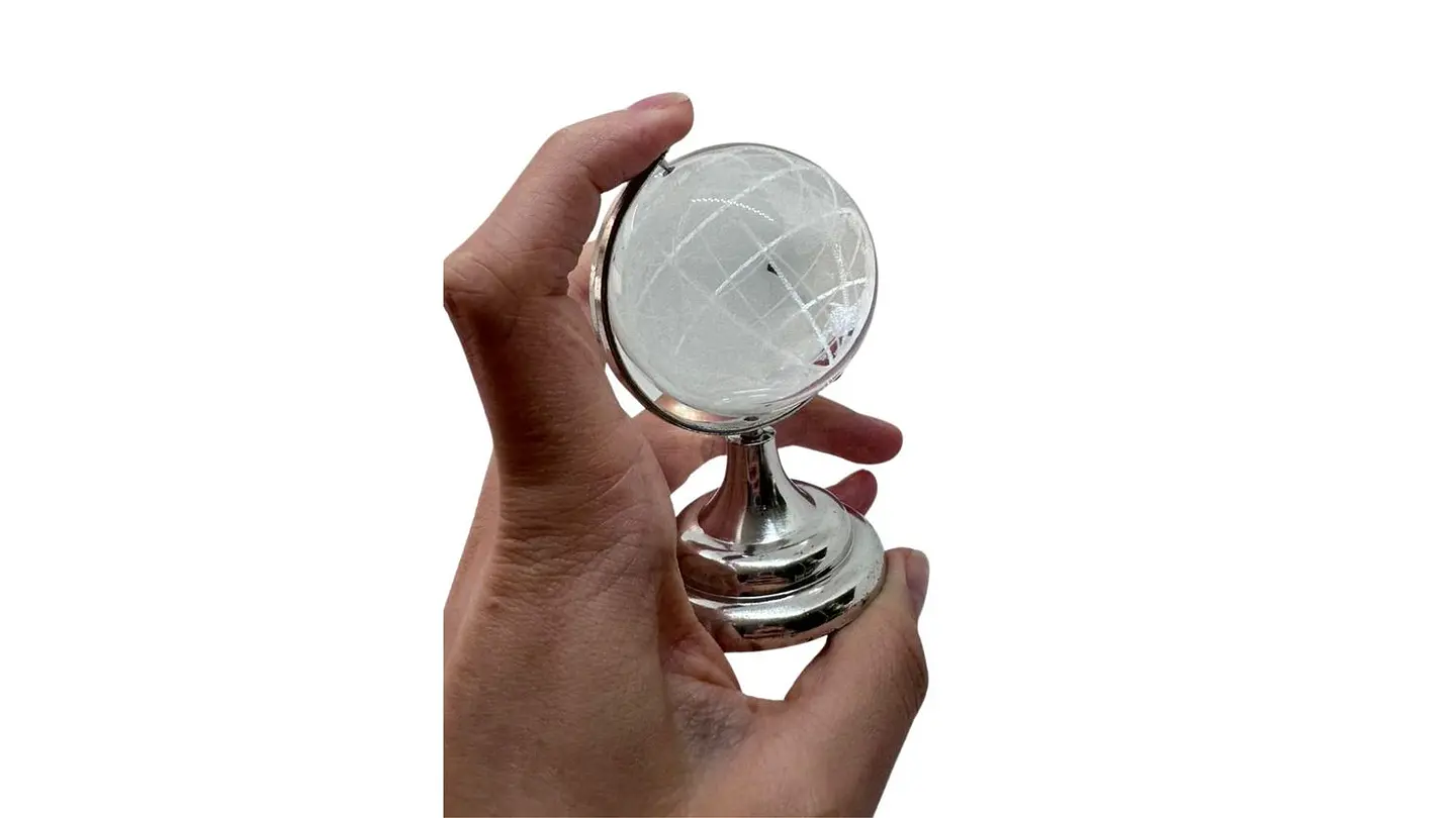 Globo Terráqueo Decorativo en Miniatura para Escritorio 4