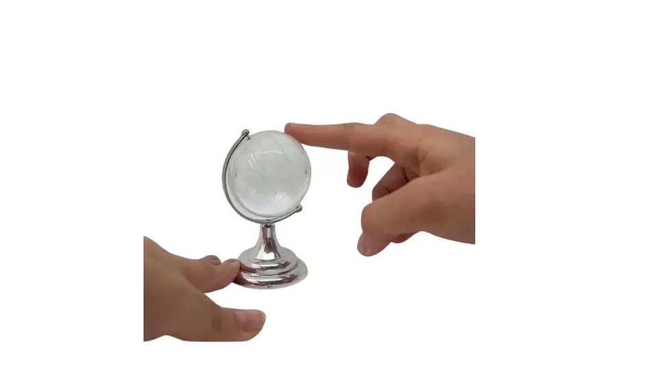 Globo Terráqueo Decorativo en Miniatura para Escritorio 6