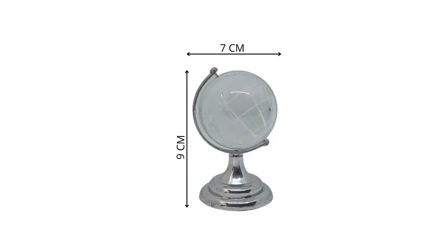 Globo Terráqueo Decorativo en Miniatura para Escritorio 7