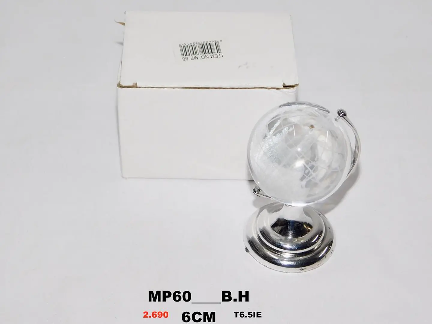 Globo Terráqueo Decorativo en Miniatura para Escritorio 8