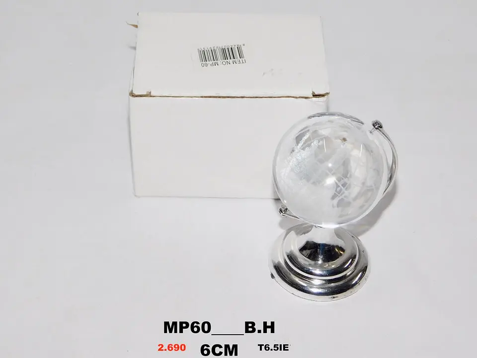 Globo Terráqueo Decorativo en Miniatura para Escritorio 8