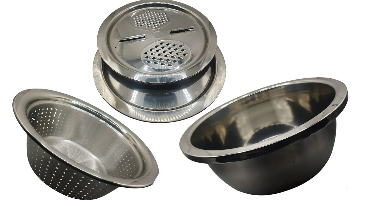 Juego de 4 Pcs de cortadores y lavabo de verduras multifuncionales para cocina 1