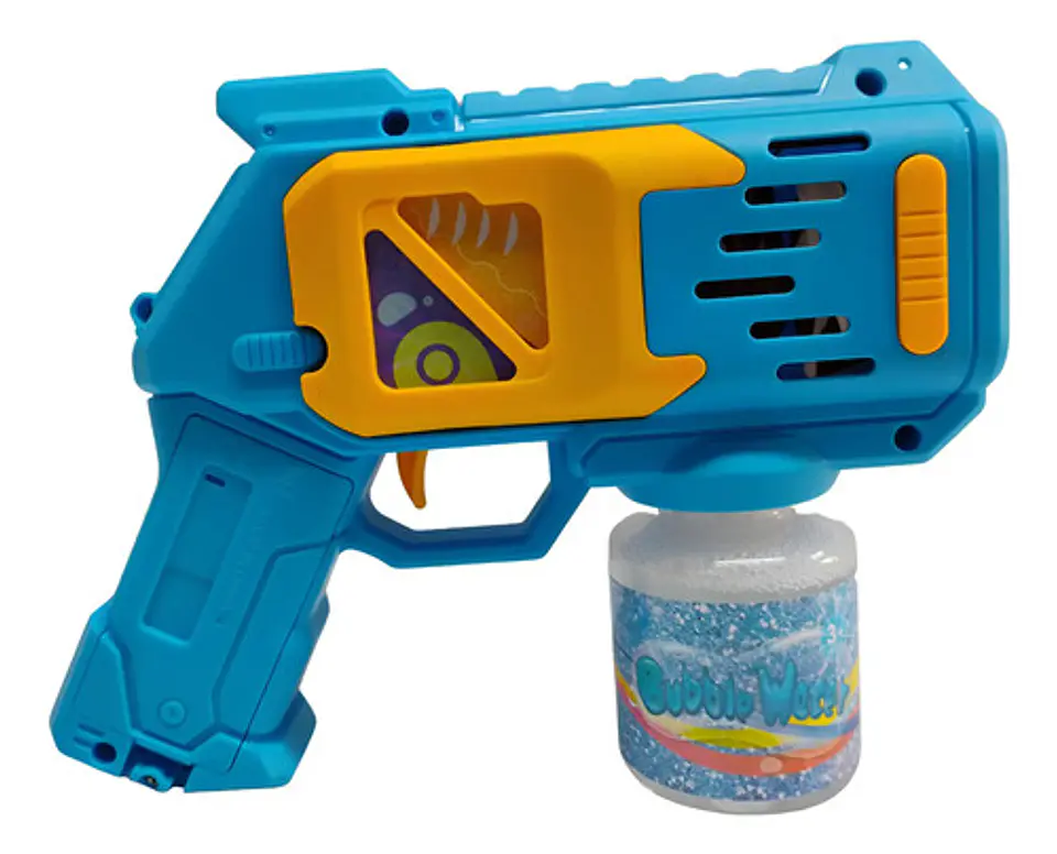 Pistola Lanza Burbujas Recargable Luces  Sonidos Regalo Niño 5