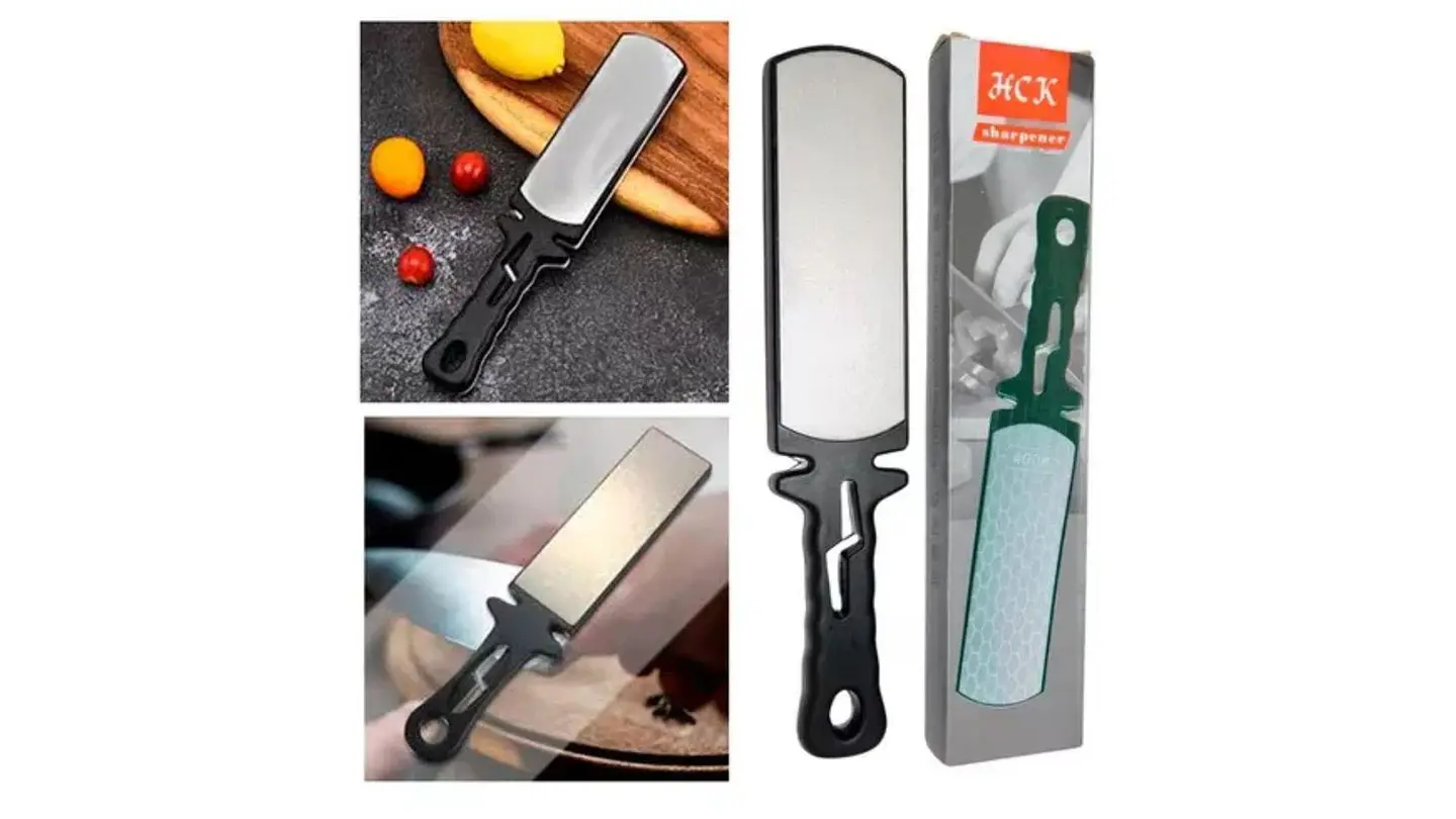 Afilador de Cuchillos Práctico y Fácil de Usar en Casa 7