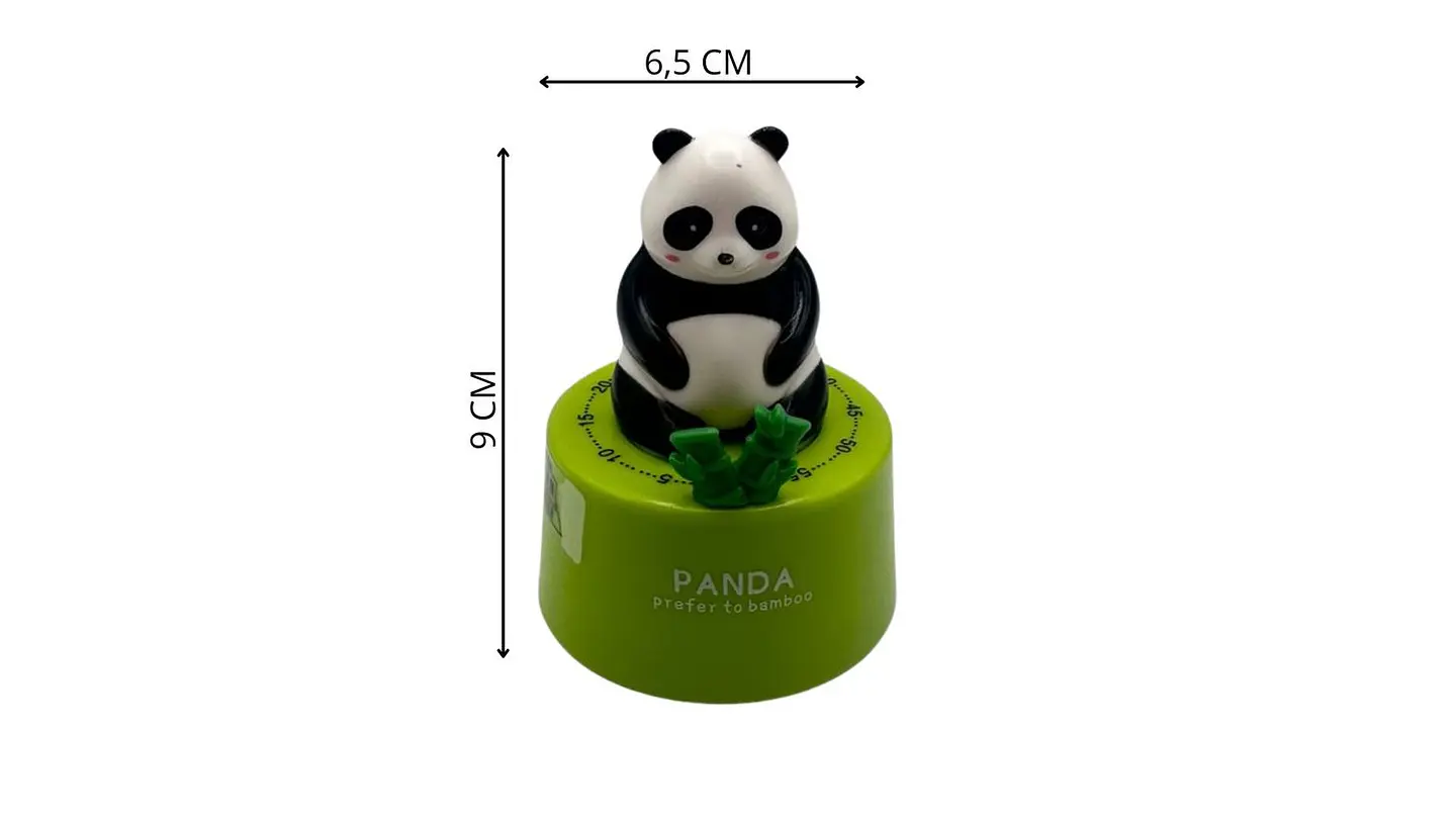 Temporizar De Cocina Cuerda 60 Minutos Medidor Oso Panda 5