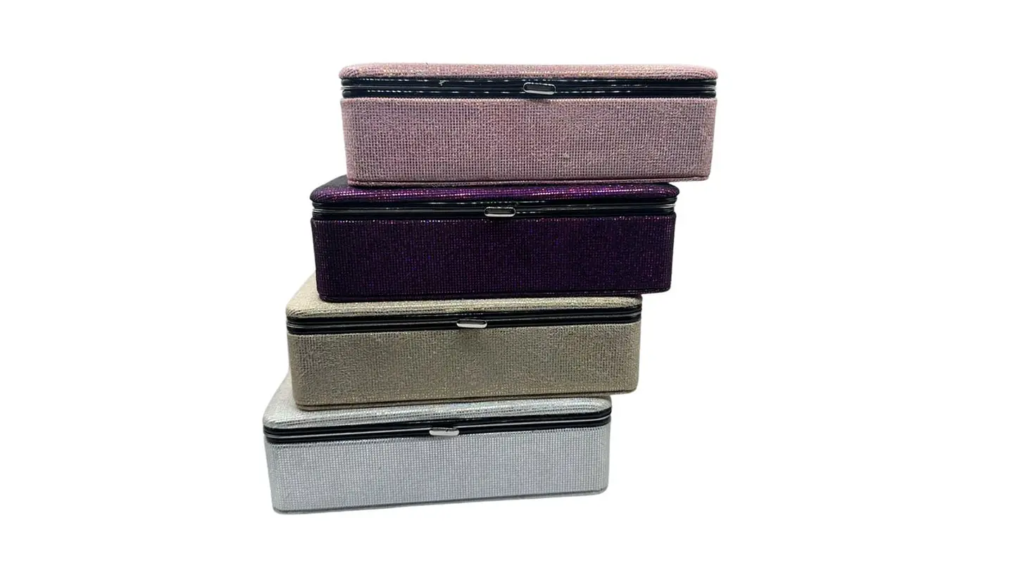 Joyero con Espejo Organizador Disponible en 4 Colores 1