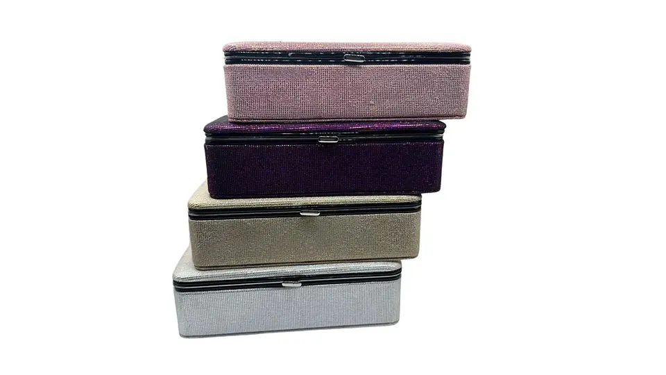 Joyero con Espejo Organizador Disponible en 4 Colores 1