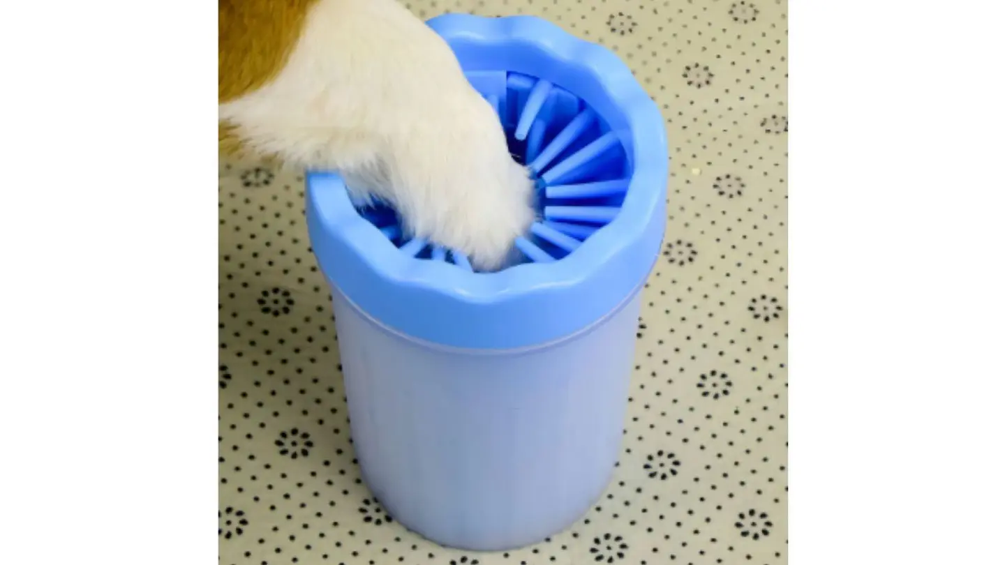 Vaso Limpiador de Patas Práctico y Fácil de Usar Moderno 3