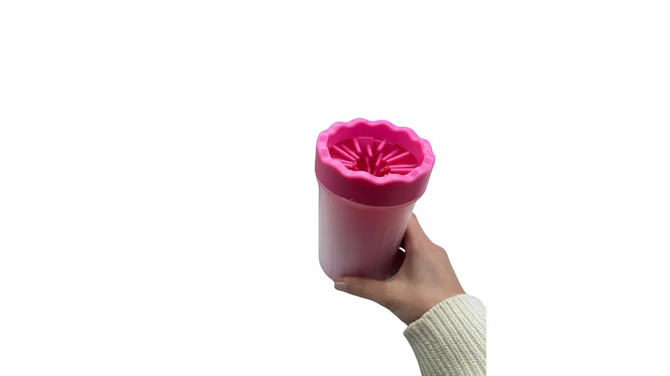 Vaso Limpiador de Patas Práctico y Fácil de Usar Moderno 4