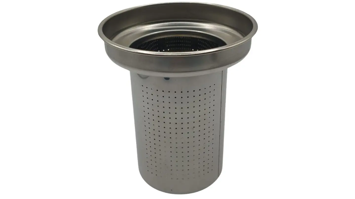 Tetera Acero Inoxidable 1 Litro Con Filtro Infusor Removible Moderna Resistente 3