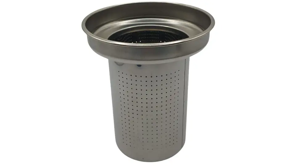 Tetera Acero Inoxidable 1 Litro Con Filtro Infusor Removible Moderna Resistente 3