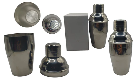 Mezclador de Cóctel Profesional Para Bar y Hogar Acero Inoxidable
