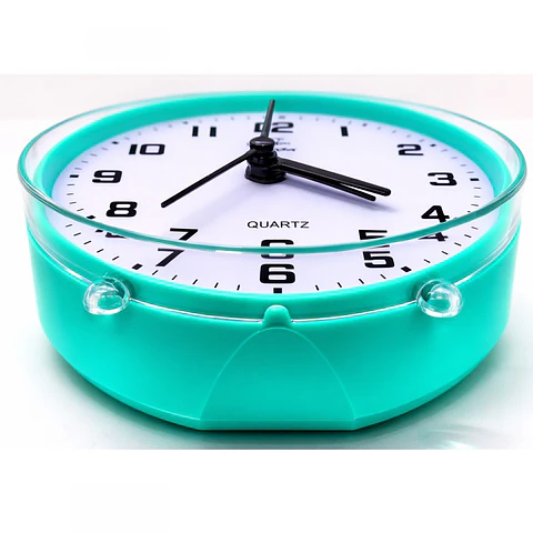 Reloj Despertador Análogo Quartz Silencioso Colores Modernos Multicolor 1.5