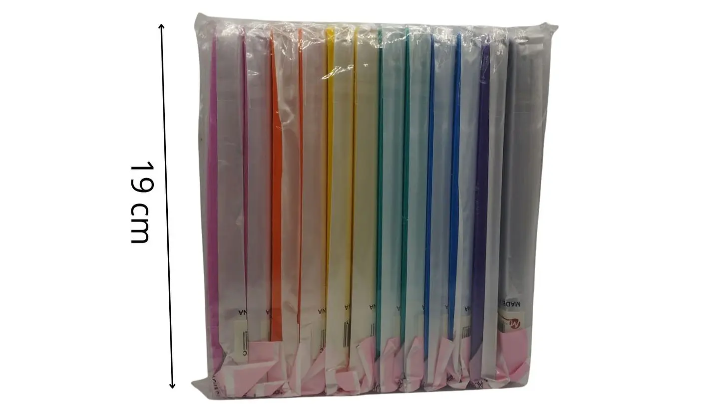 Limas unicolor x 12 resistentes y profesional 2